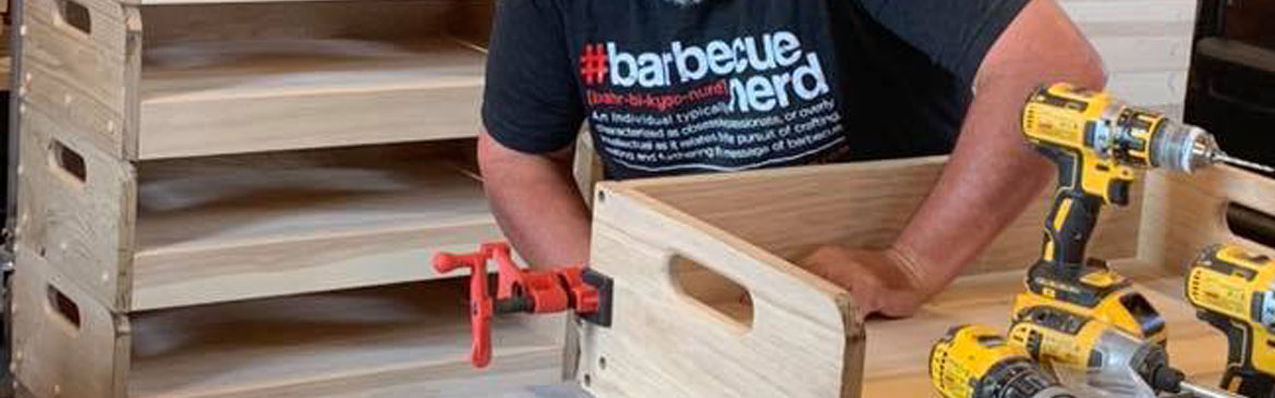 barbecue nerd shirt, constructing butcher block